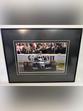 Signed F1 Ralf Schumacher Williams BMW Framed Photo – Hungary 2002